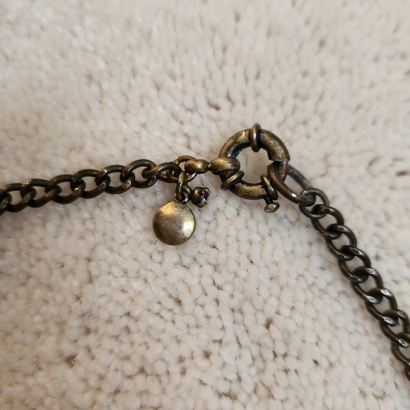 J Crew Blue & Green Cabachon Nacklace - Picture 3 of 4